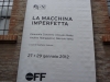 LA MACCHINA IMPERFETTA | ArteFiera OFF 2012 (Bologna)
