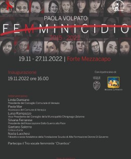 Femminicidio (Venezia) | Paola Volpato